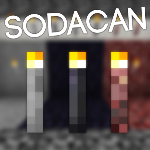 Sodacan Torches Mod