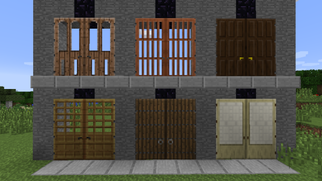 Скачать Malisis Doors для Minecraft 1.7.10